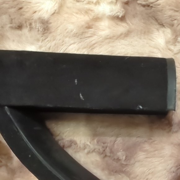 Faux Suede Block Heel Ankle Strap Sandals - Picture 6 of 7